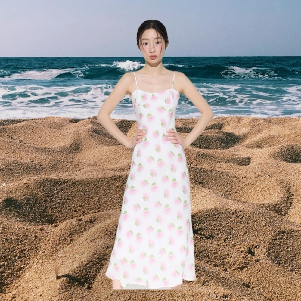 twoi design lab floral midi dress - Picture 2 of 10